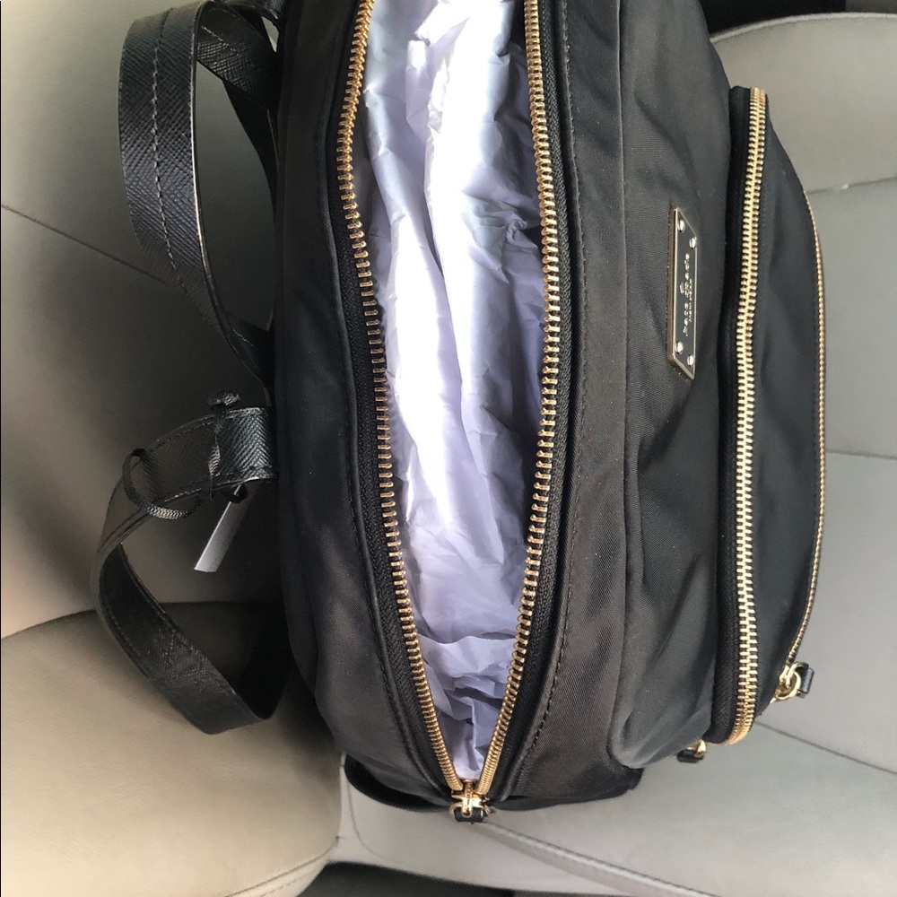 EGUC Kate Spade Black Nylon Hilo Backpack